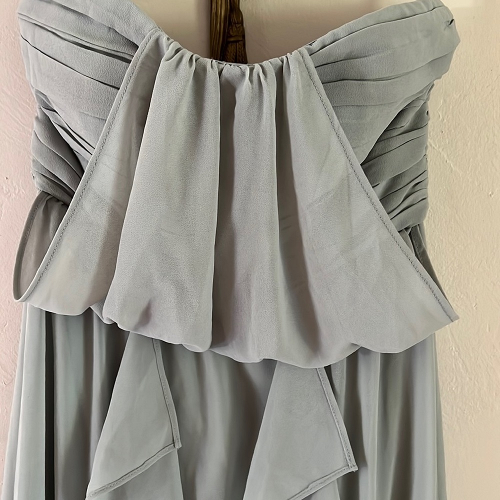 Anthropologie bridesmaid, wedding dress